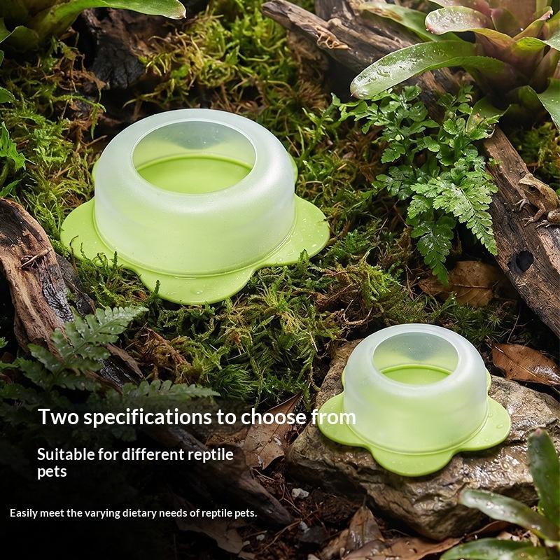 Water Dish Reptile - Prato de alimentação para répteis, 1
