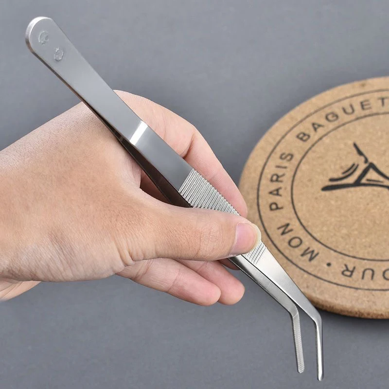 Pinça de Aço Inoxidável para A - Feeding Tong Stainless avaliação e preço